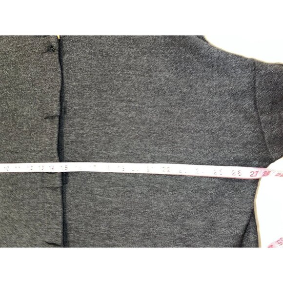 Eileen Fisher Gray 100% Wool Minimaist coat Cardigan Women's Size M - Picture 6 of 9